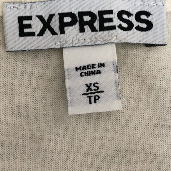 Express - Embroidered Off White Top - Picture 5 of 5